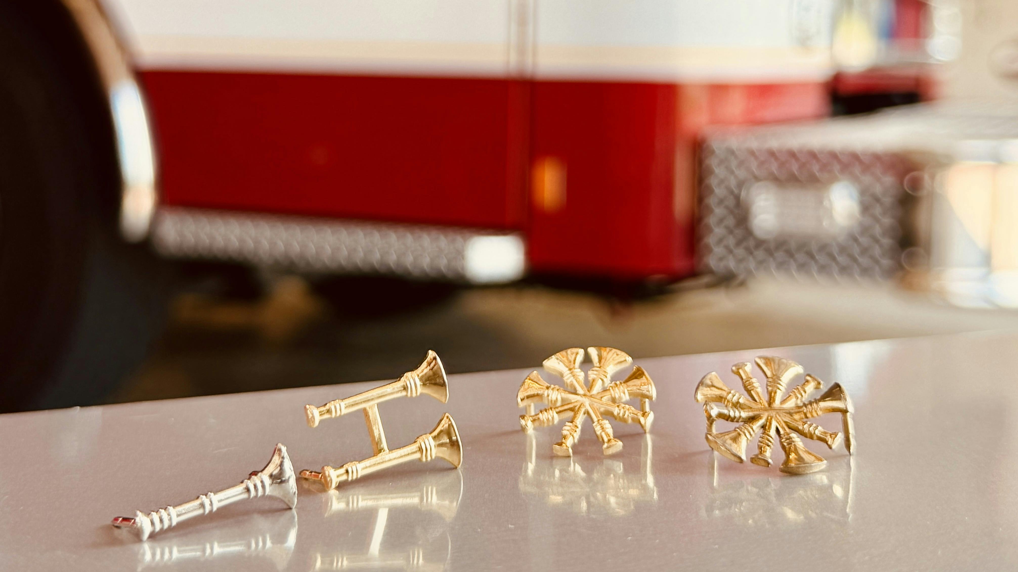 fire officer uniform insignia