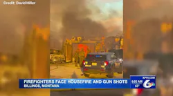Montana Firefighters are Met with Gunfire While Responding to a Housefire