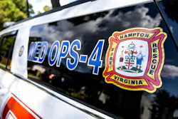 This is the vehicle Jasmine Blow, mobile crisis clinician, and Jamel Royal, a medic/firefighter with Hampton Fire and Rescue, use to respond to mental health emergencies