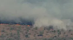 Palo Pinto County wildfire grows to 50,000 acres as crews battle spread
