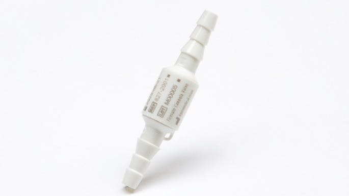Thermal fuse technology serves as a bi-directional valve shutting off the flow of oxygen during a fire. The device is placed inline between the nasal cannula and the supply tubing. A second device is placed at the discharge of the oxygen concentrator. These devices cost $4.50 and prevent secondary fire ignition associated with HOT fires.
