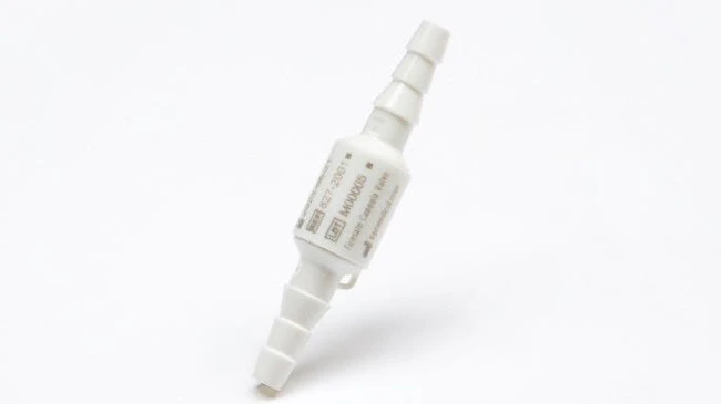 Thermal fuse technology serves as a bi-directional valve shutting off the flow of oxygen during a fire. The device is placed inline between the nasal cannula and the supply tubing. A second device is placed at the discharge of the oxygen concentrator. These devices cost $4.50 and prevent secondary fire ignition associated with HOT fires.