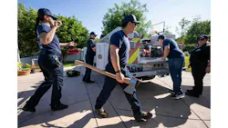The Community Brigade currently has a fleet of six fire trucks in the Santa Monica Mountain region with 90 trained firefighting volunteers.