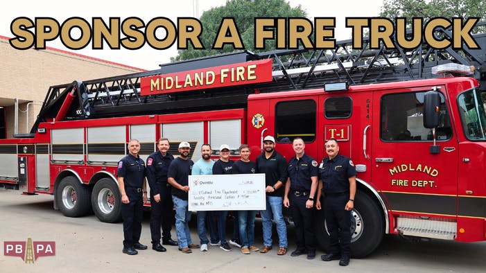 The Permian Basin Petroleum Association launched the 'Sponsor a Fire Truck' initiative, challenging the industry to help fund the cleaning and transition of about 20 Midland Fire Department fire apparatus that carry Class B firefighting foam containing PFAS.