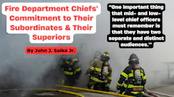 Fire Department Chiefs' Commitment to Their Subordinates & Their Superiors