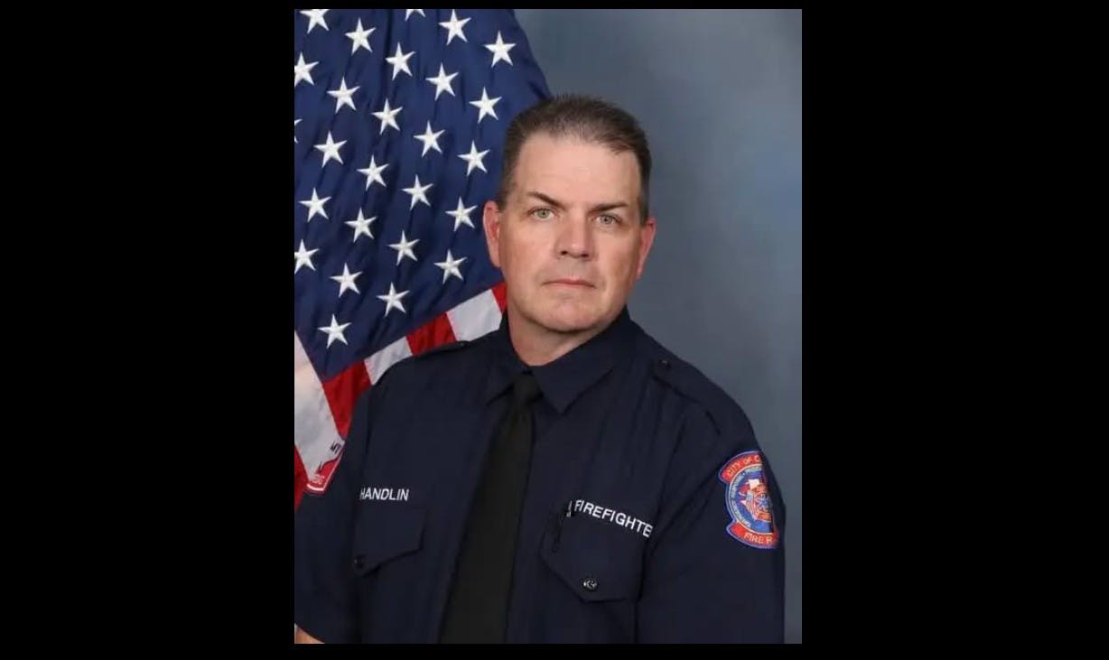 Odessa Fire Rescue firefighter/paramedic Eric Handlin, 53, suffered a head injury at the fire station last month.