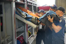The tractor-drawn rescue-tiller carries enough equipment to handle “the first 20 to 30 minutes” of technical rescue work, Battalion Chief Brett Pickford said.