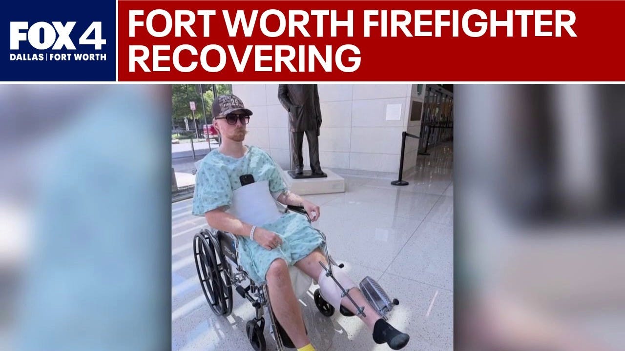 Fort Worth firefighter fights to walk and serve again