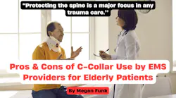 Pros & Cons of C-collar Use by EMS Providers for Elderly Patients