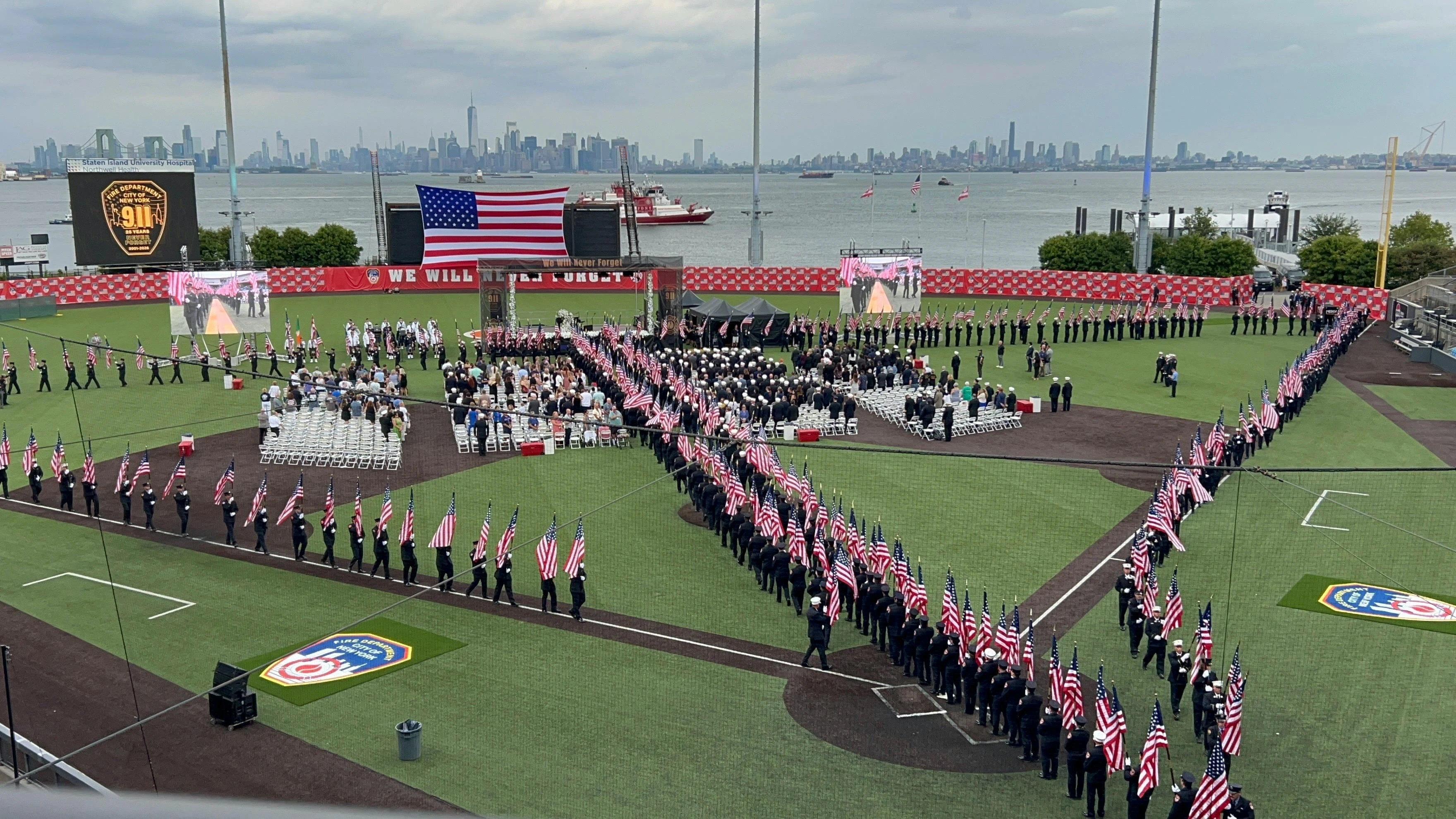 FDNY Remembers the Fallen at Ceremony on Cusp of 25th Anniversary