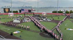 The FDNY held a special ceremony Wednesday at Staten Island University Hospital Community Park stadium.
