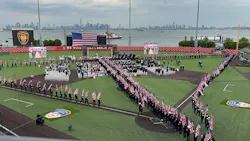 The FDNY held a special ceremony Wednesday at Staten Island University Hospital Community Park stadium.