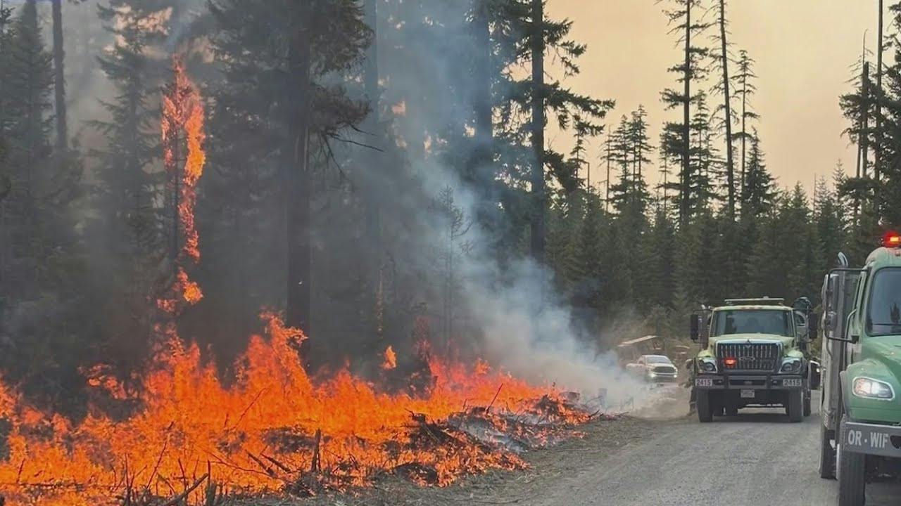 Firefighter dies from injuries battling Austin Fire in Mt Hood National Forest