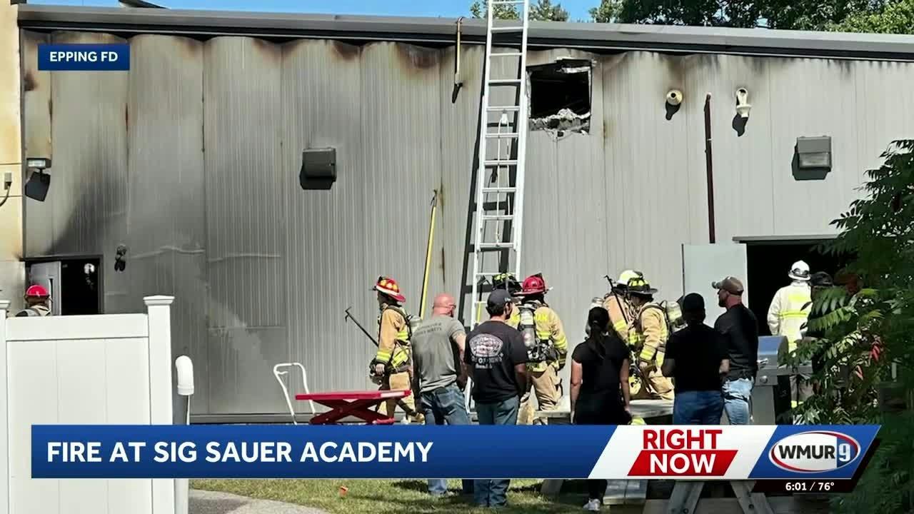 Defensive Operations Used on Fire at Sig Sauer Building in Epping, NH