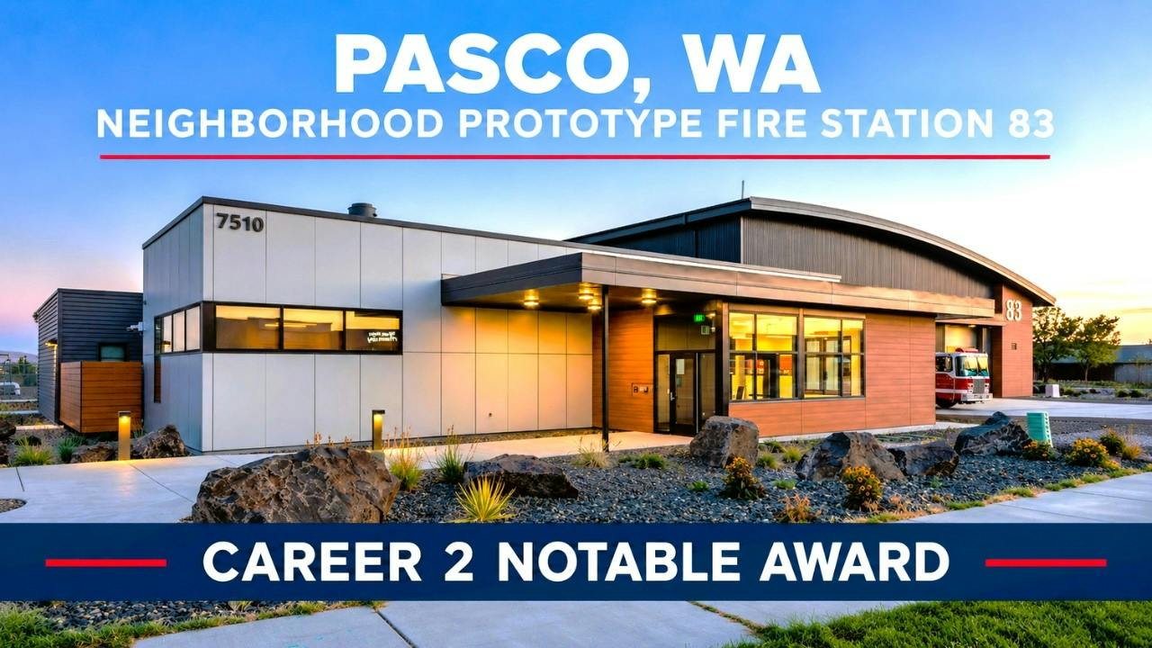 In Quarters: Pasco, WA, Neighborhood Prototype Fire Station 83