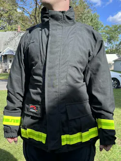 technical rescue coat and its slim profile versus the fit of a structural firefighting coat