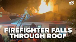 D.C. Firefighter Falls Through Roof of House, Calls Mayday