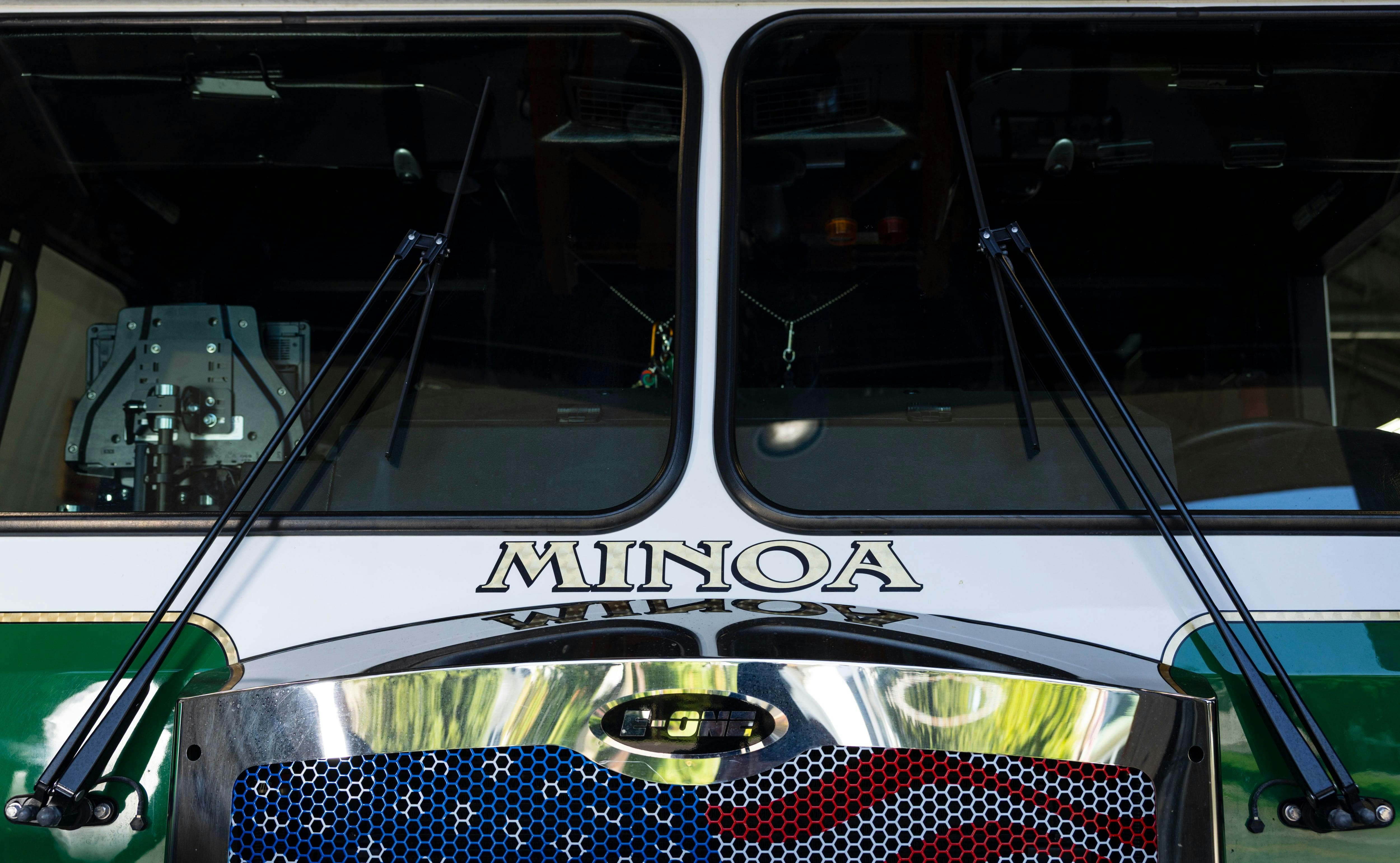 Minoa firefighters asked for assistance as their ranks dwindled.