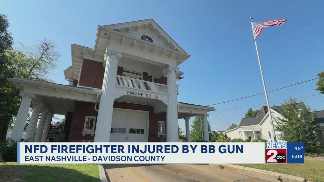 Nashville, TN, Firefighter Hurt by BB Gun During Horseplay at Fire Station