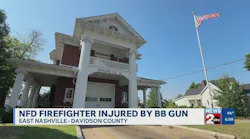 Nashville, TN, Firefighter Hurt by BB Gun During Horseplay at Fire Station