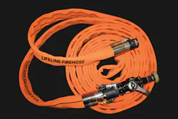 Lifeline Firehose adds a new layer of firefighter respiratory protection by integrating a continuous backup air supply into the hoseline itself.