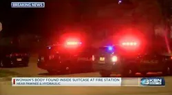 Woman found dead in suitcase outside Wichita fire station