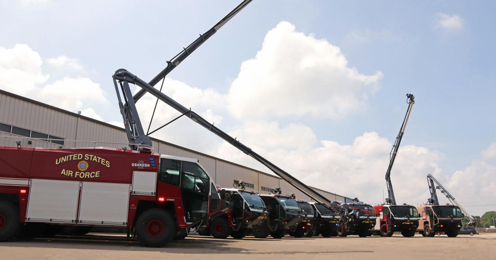 Oshkosh Airport Products Receives Order from United States Air Force for 34 ARFFs