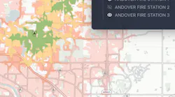 Echo Data Analytics Unveils Interactive Map of Fire Station Drive-Time