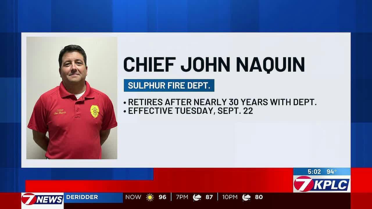 Citing Chaos at City Hall, Sulphur, LA, Fire Chief Retires