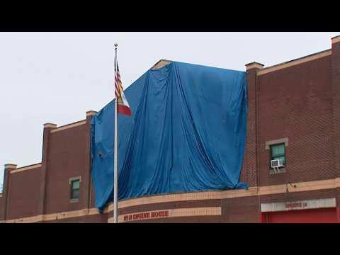 Months after Partial Collapse, Columbus, OH, Fire Station Roof Still Not Repaired