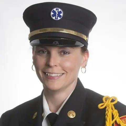 Sandy Hook Fire Rescue Capt. Karin Halstead is following in her late father's bootsteps as he also led the Connecticut State Firefighters Association.