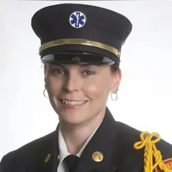 Sandy Hook Fire Rescue Capt. Karin Halstead is following in her late father's bootsteps as he also led the Connecticut State Firefighters Association.