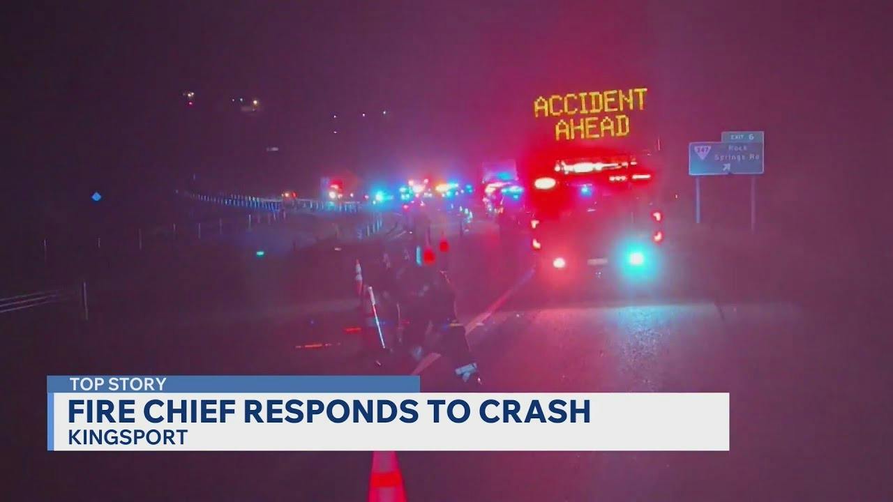 Paramedic, Firefighters Hit on Kingsport, TN, Highway Recovering