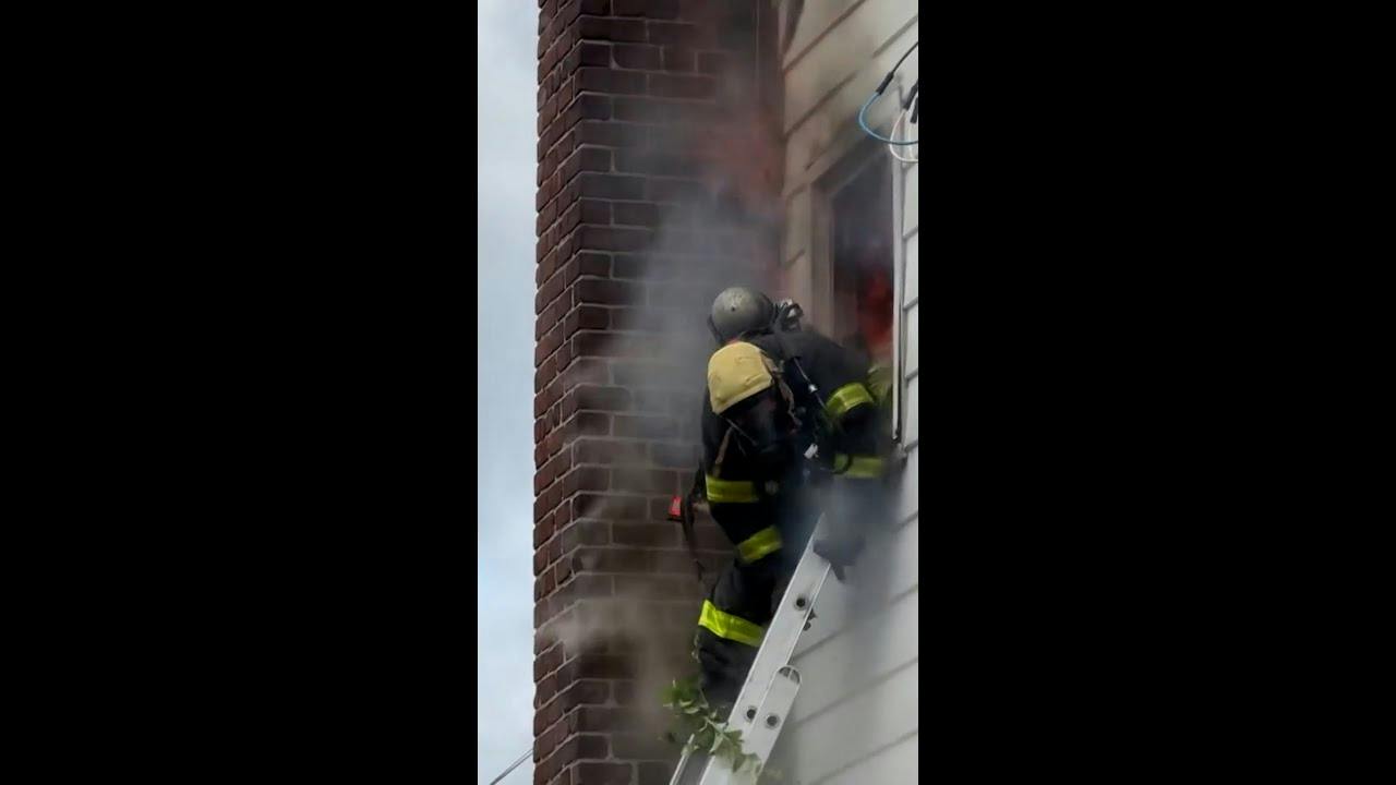 Fire Forces FDNY Firefighters to Bail out of Window