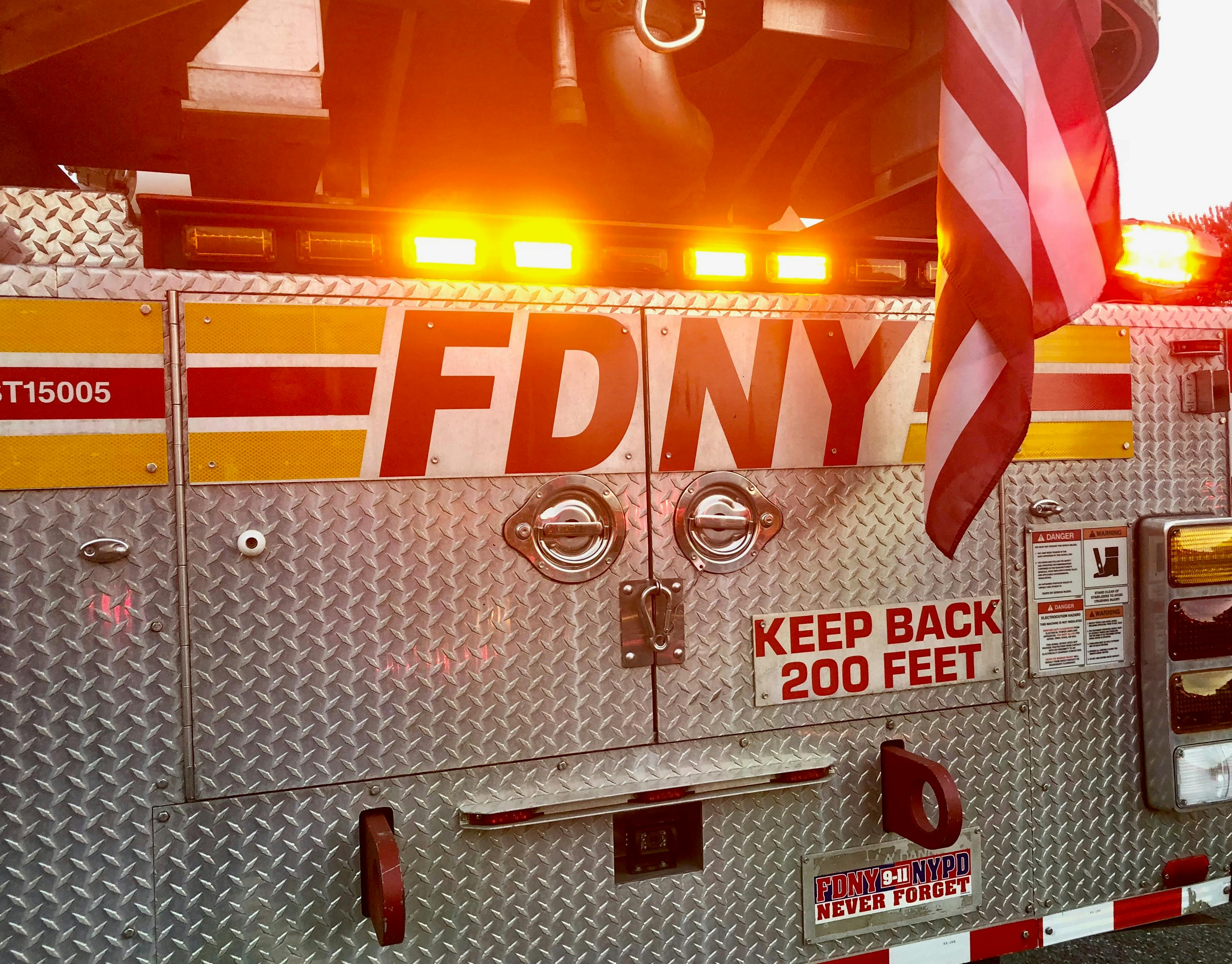 The son of an FDNY firefighter killed in the World Trade Center said the city's archaic age law is preventing him from following in his dad's bootsteps.