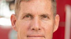 Alfred Poirier, a former fire officer in Beverly Hills and Los Angeles, is accused of posting computer-generated images at various city facilities on multiple occasions.