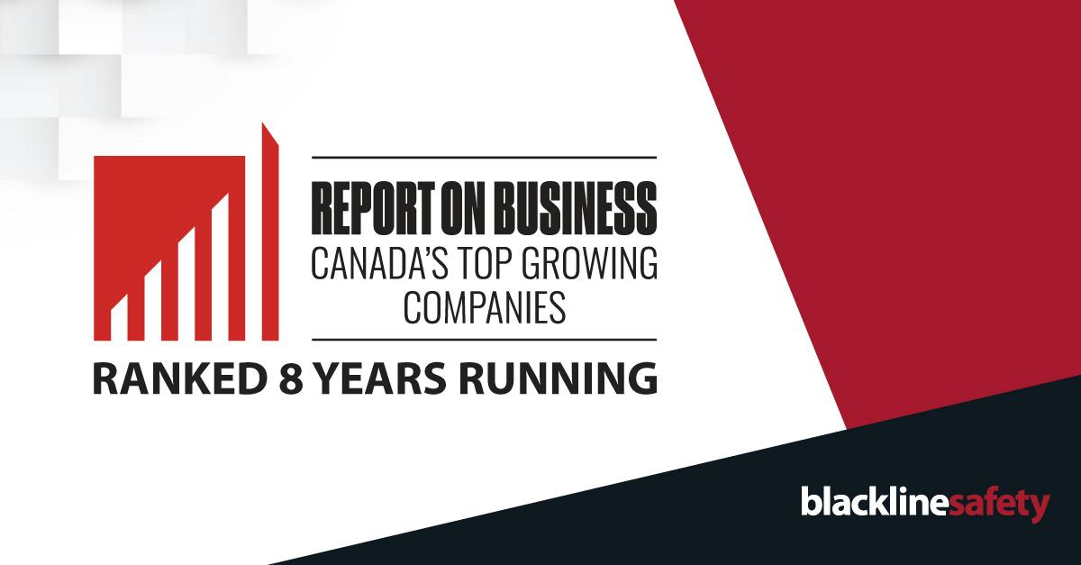Blackline Safety Makes List of Canada's Top Growing Companies for Eighth Consecutive Year