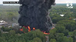 Blaze at South Haven, MI, Plastics Plant Contained after 14 Hours