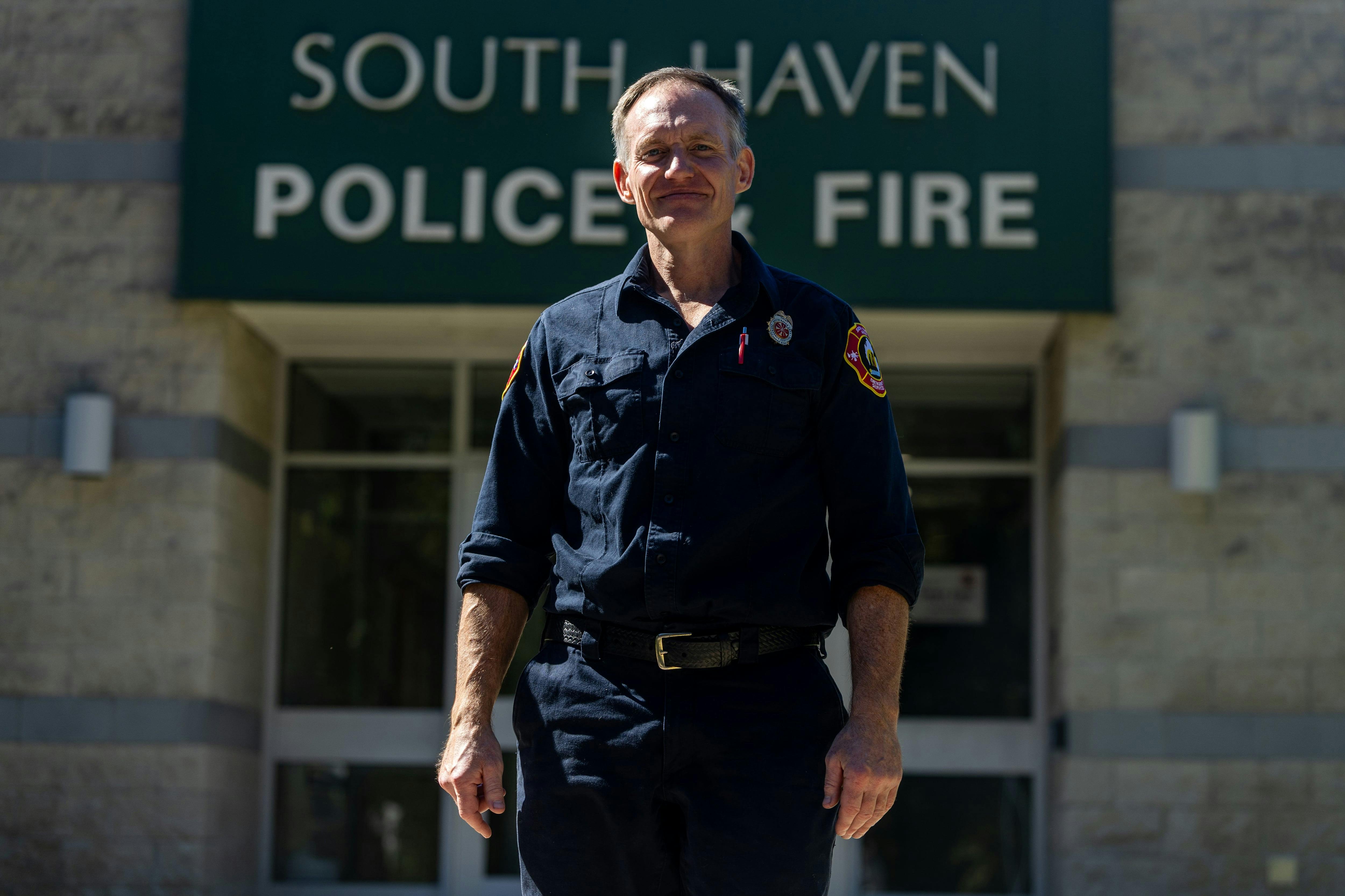 South Haven Fire Chief Brandon Hinz said firefighters met numerous challenges at the plastics factory fire.