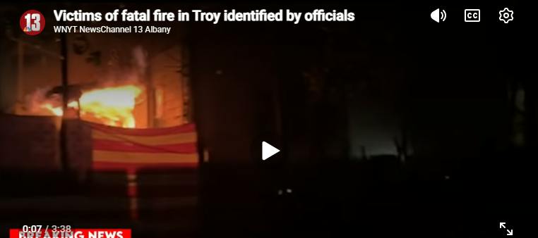 Three Dead, One Hurt in Troy, NY, House Fire