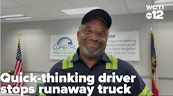 On Havelock Bypass, Craven County trucker stops runaway rig to aid driver in distress