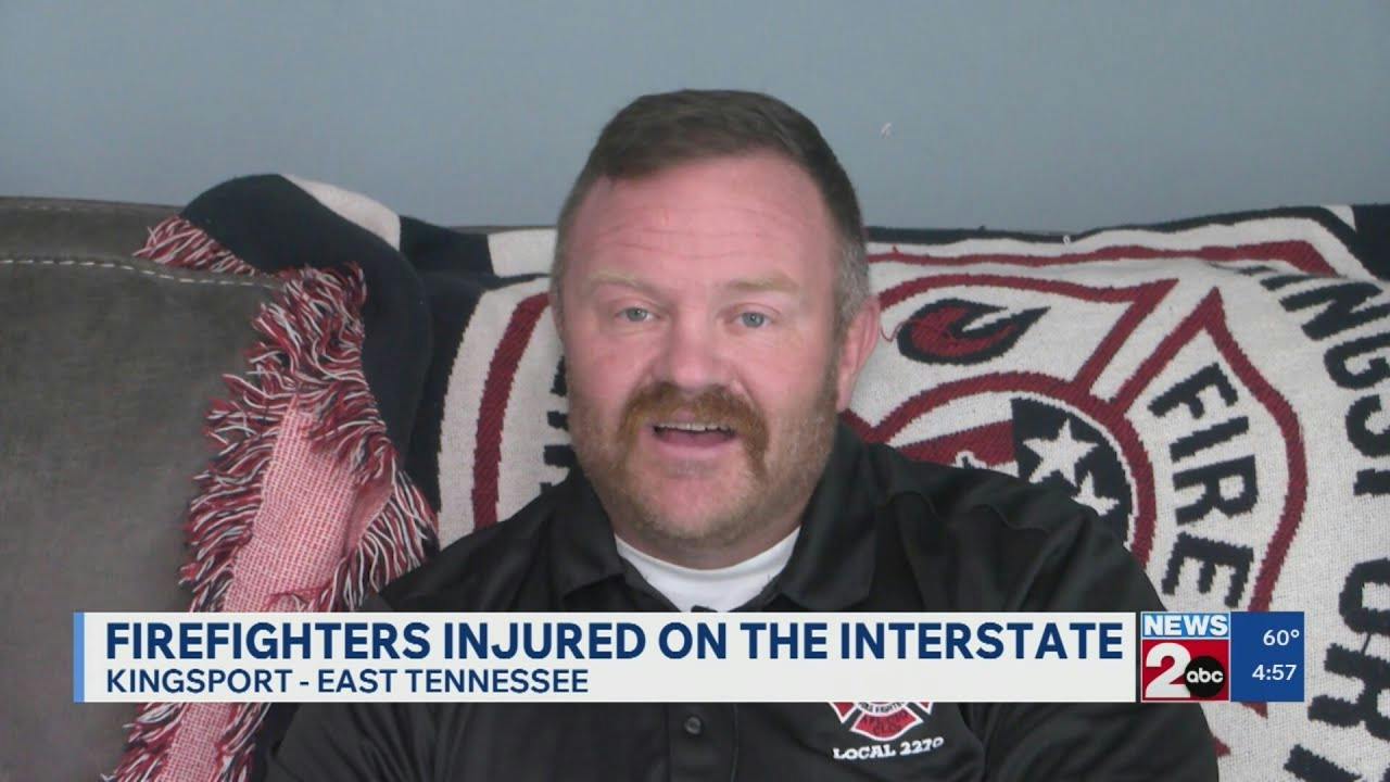 'We were fortunate four of us walked away,' Kingsport, TN, Fire Captain Said of Highway Incident