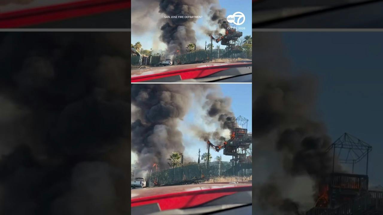 Fire at Historic CaliBunga Water Park in San Jose, CA, Probed