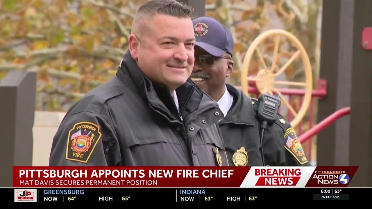 Pittsburgh appoints a new fire chief