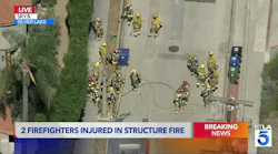 Four Los Angeles Firefighter Injured During Freon Leak, Explosion