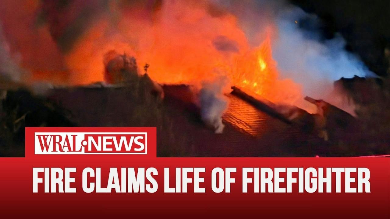 Tragic fire claims the life of Durham firefighter