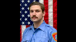 Durham Firefighter Andrew Brokes was killed when the roof collapsed while he was searching for victims.
