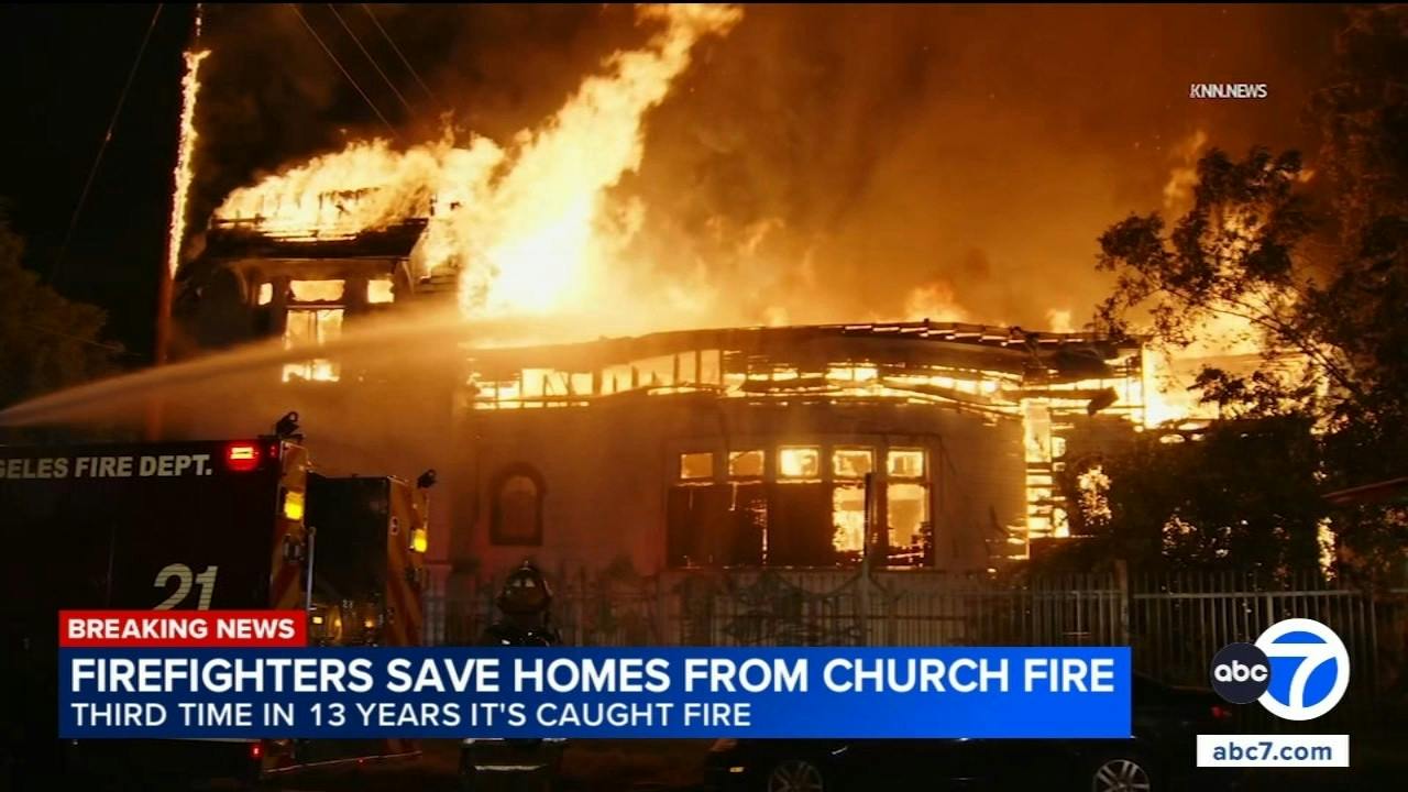 Firefighters save homes from South L