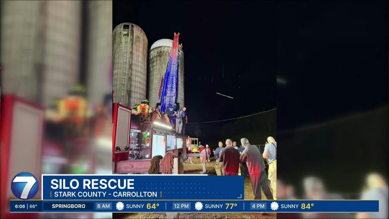 Man Trapped in Auger in Silo Rescued by Carrollton, OH, Responders
