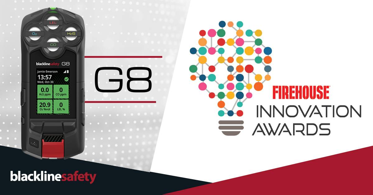 Blackline Safety's G8 Earns 2026 Firehouse Innovation Award